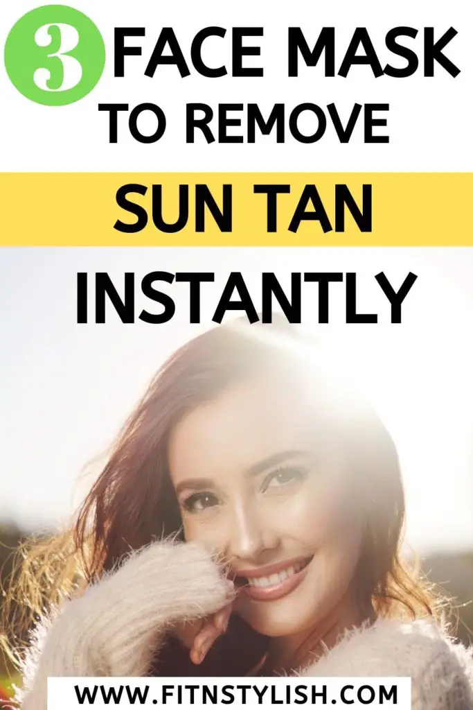 Instant tan removal home remedies, and tan removal face packs to remove tan easily