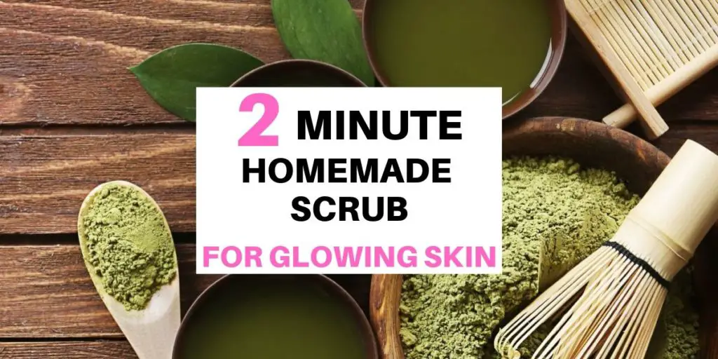 Homemade scrub for glowing skin: try this easy homemade scrub using green tea. Its a green tea scrub which helps in getting glowing skin 
