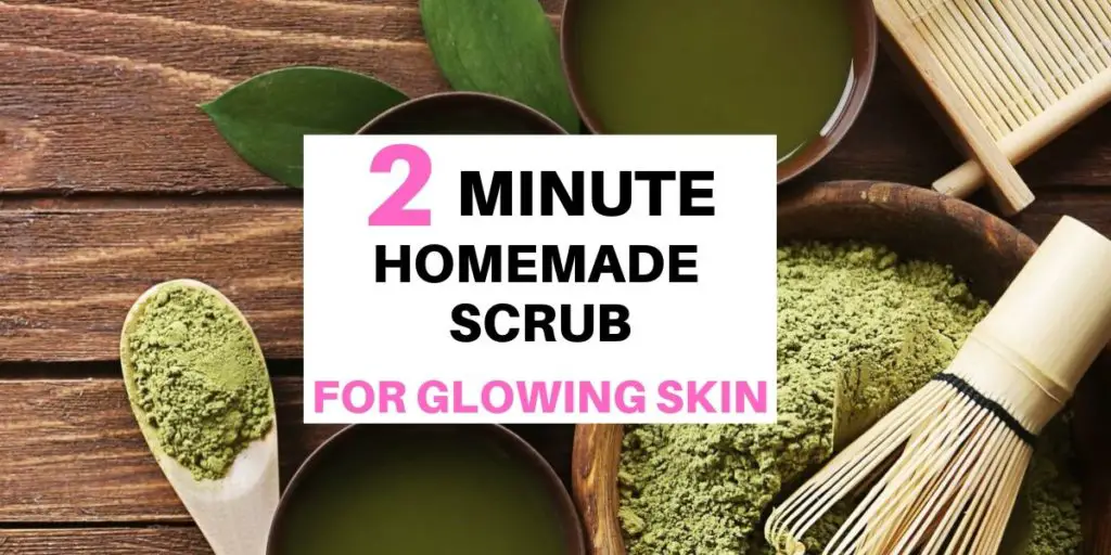 Homemade scrub for glowing skin: try this easy homemade scrub using green tea. Its a green tea scrub which helps in getting glowing skin