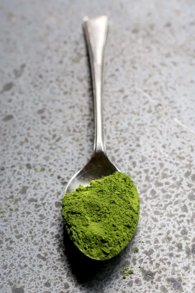 green powder