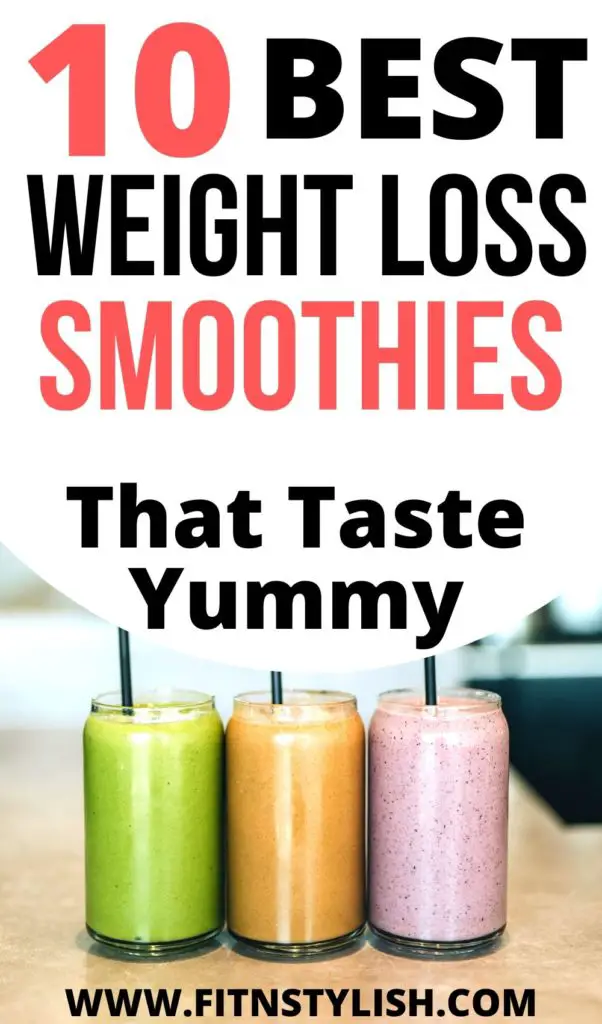 Best Smoothies For Weight Loss: these smoothies are great if you want to lose weight