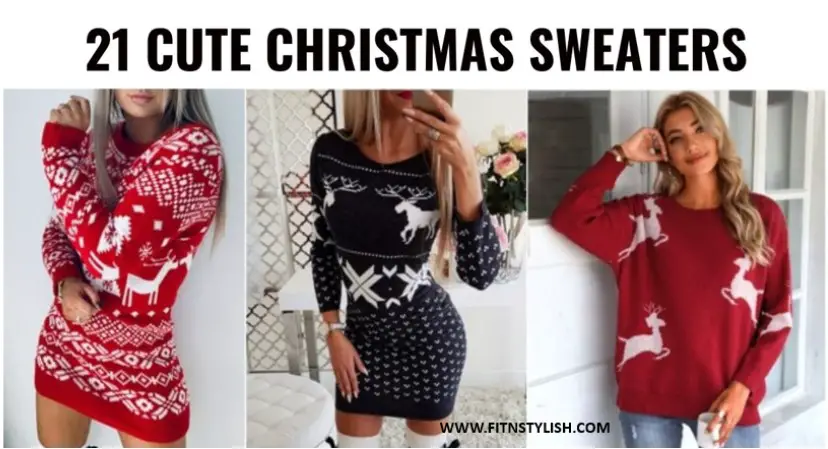 Read more about the article 21 Cute & Classy Christmas Sweaters For Women