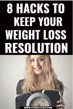 how to stick to your weight loss goals
