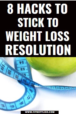 how to stick to your weight loss goals