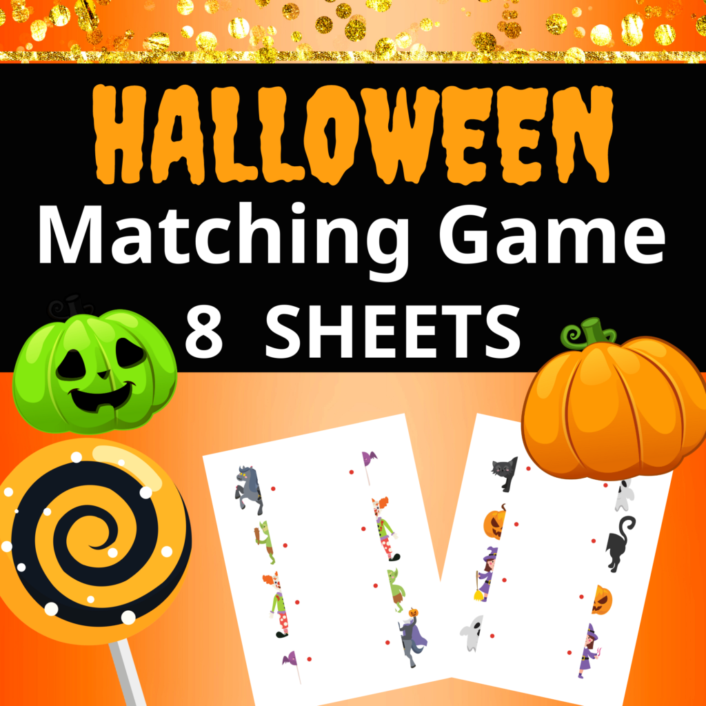 halloween matching game