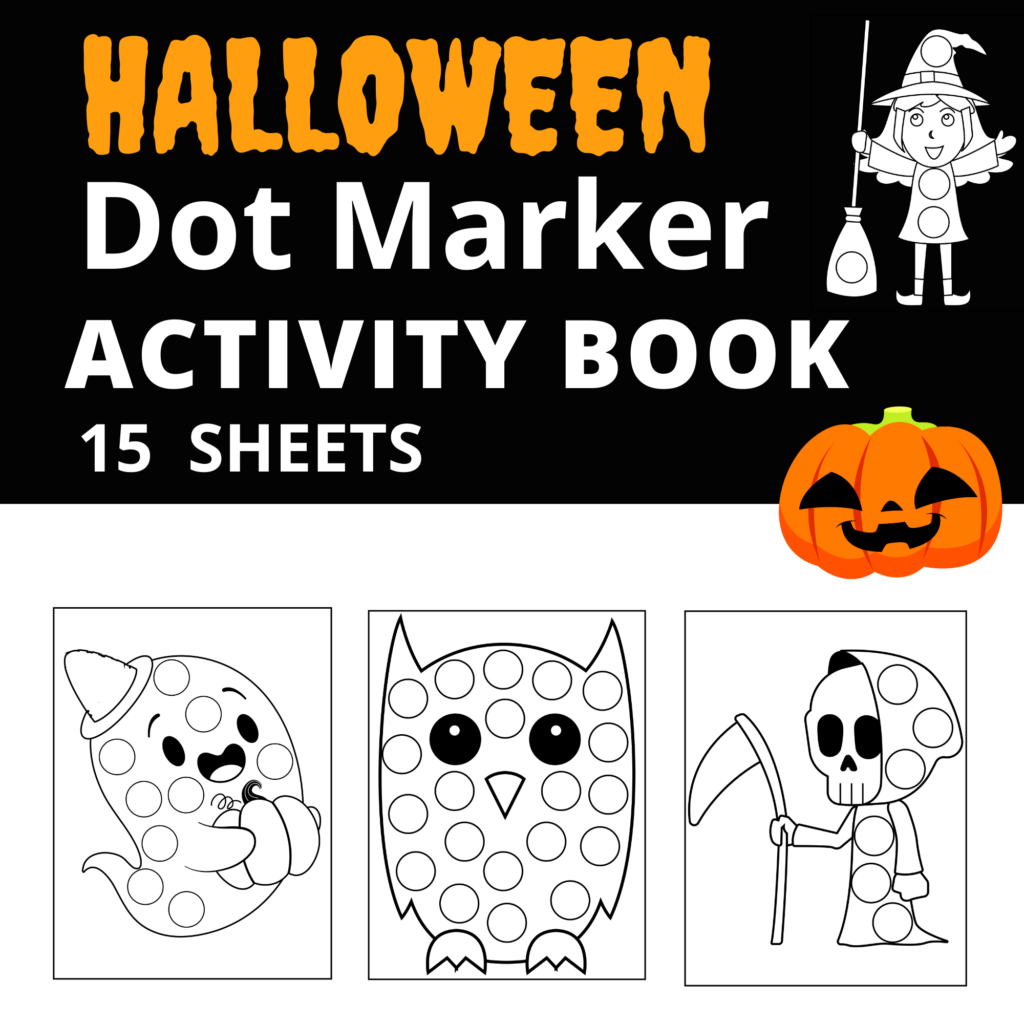 halloween dot marker